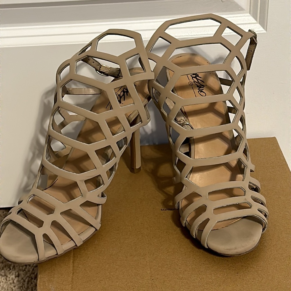 Cage style heels